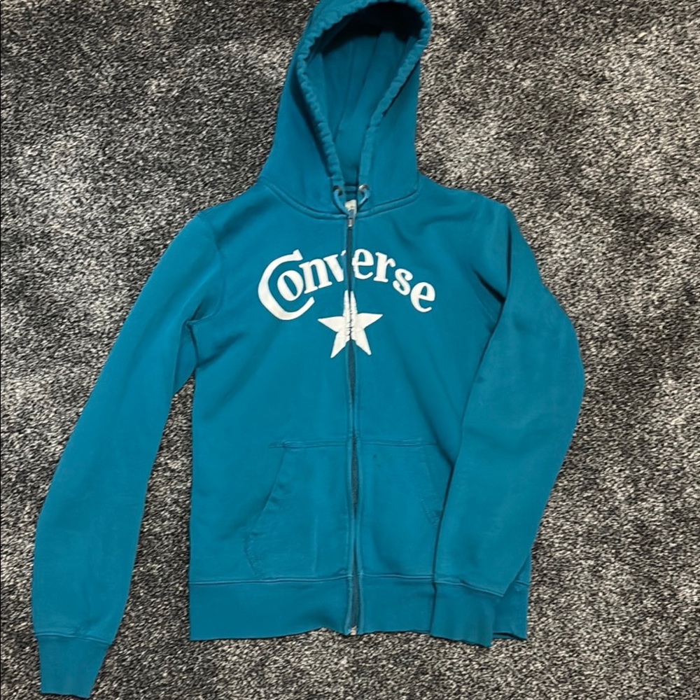 Converse Teal Hoodie